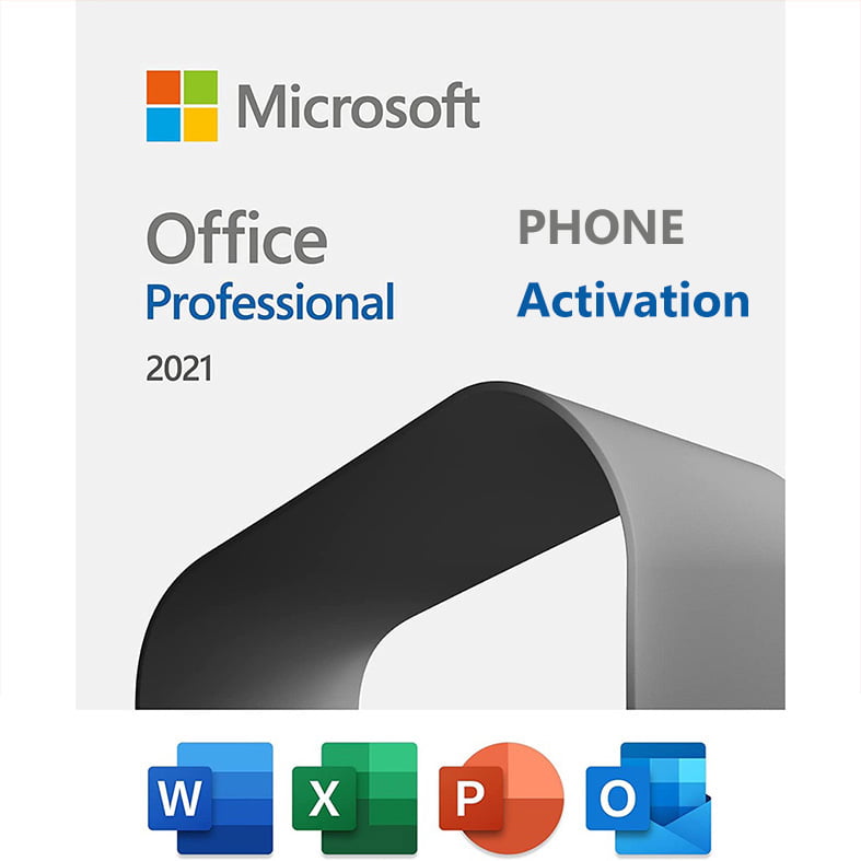 Microsoft Office 2021 Professional Plus Phone Activation Licencia Global -  SerialShop