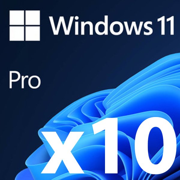 Microsoft Windows 11 Pro OEM Pack 10 Licencias individuales