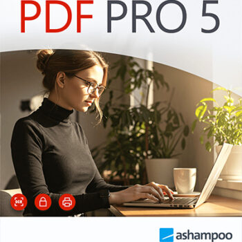 Ashampoo PDF Pro 5 - Editor de PDF para Windows - Licencia de por vida