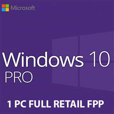 Microsoft Windows 10 Pro FULL RETAIL FPP Licencia Original 2026